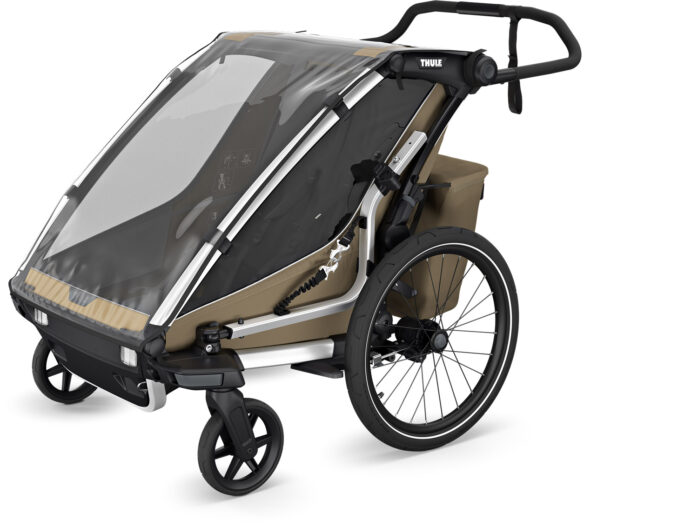 Thule Chariot Cross 2 Single faded khaki – Bild 4