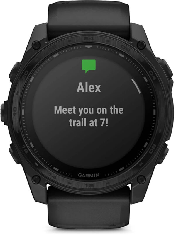 Garmin tactix® 8 - 51 mm Solar Sapphire Schwarz Titan DLC Smartwatch – Bild 11