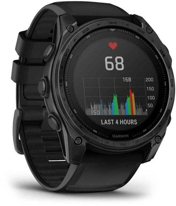 Garmin tactix® 8 - 51 mm Solar Sapphire Schwarz Titan DLC Smartwatch – Bild 2