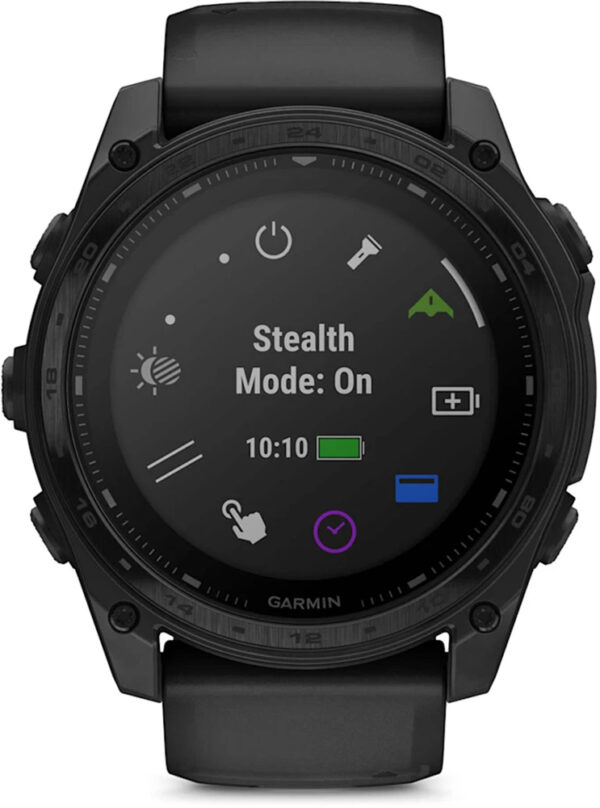 Garmin tactix® 8 - 51 mm Solar Sapphire Schwarz Titan DLC Smartwatch – Bild 3