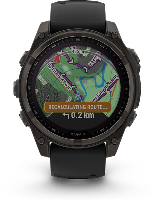 Garmin Fēnix® 8 - 47 mm Solar Sapphire – Bild 3