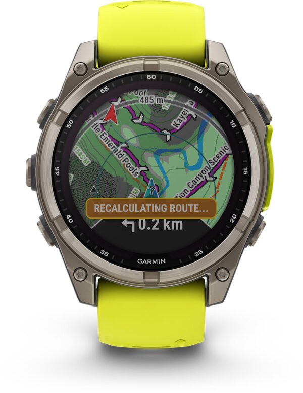 Garmin Fēnix® 8 - 47 mm Solar Sapphire – Bild 8