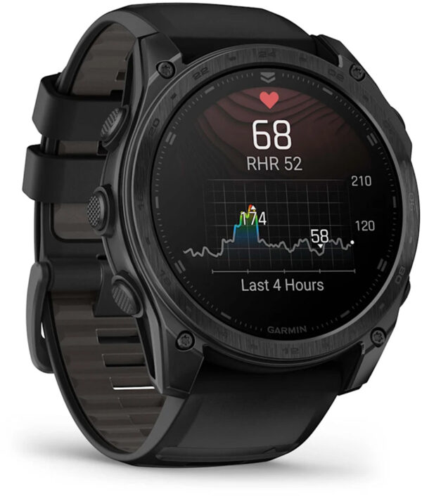 Garmin tactix® 8 - 51 mm AMOLED Sapphire Schwarz Titan DLC Smartwatch – Bild 2