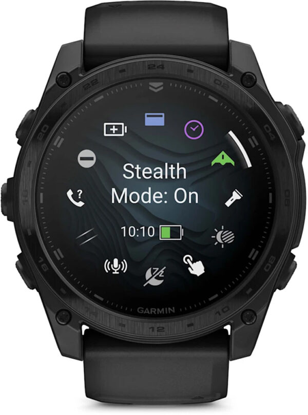 Garmin tactix® 8 - 51 mm AMOLED Sapphire Schwarz Titan DLC Smartwatch – Bild 3