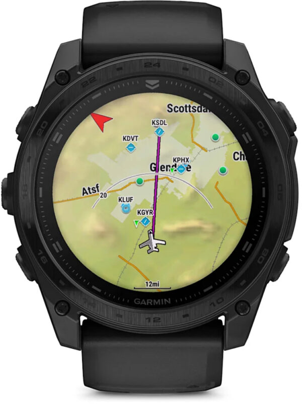 Garmin tactix® 8 - 51 mm AMOLED Sapphire Schwarz Titan DLC Smartwatch – Bild 7